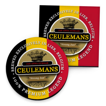 Belgium Ceulemans - Coaster - Circle or Square