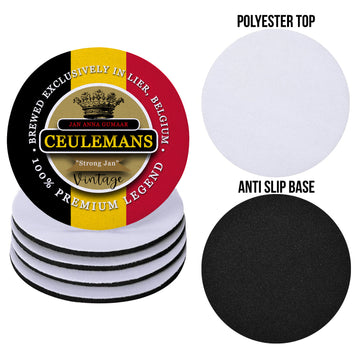 Belgium Ceulemans - Coaster - Circle or Square