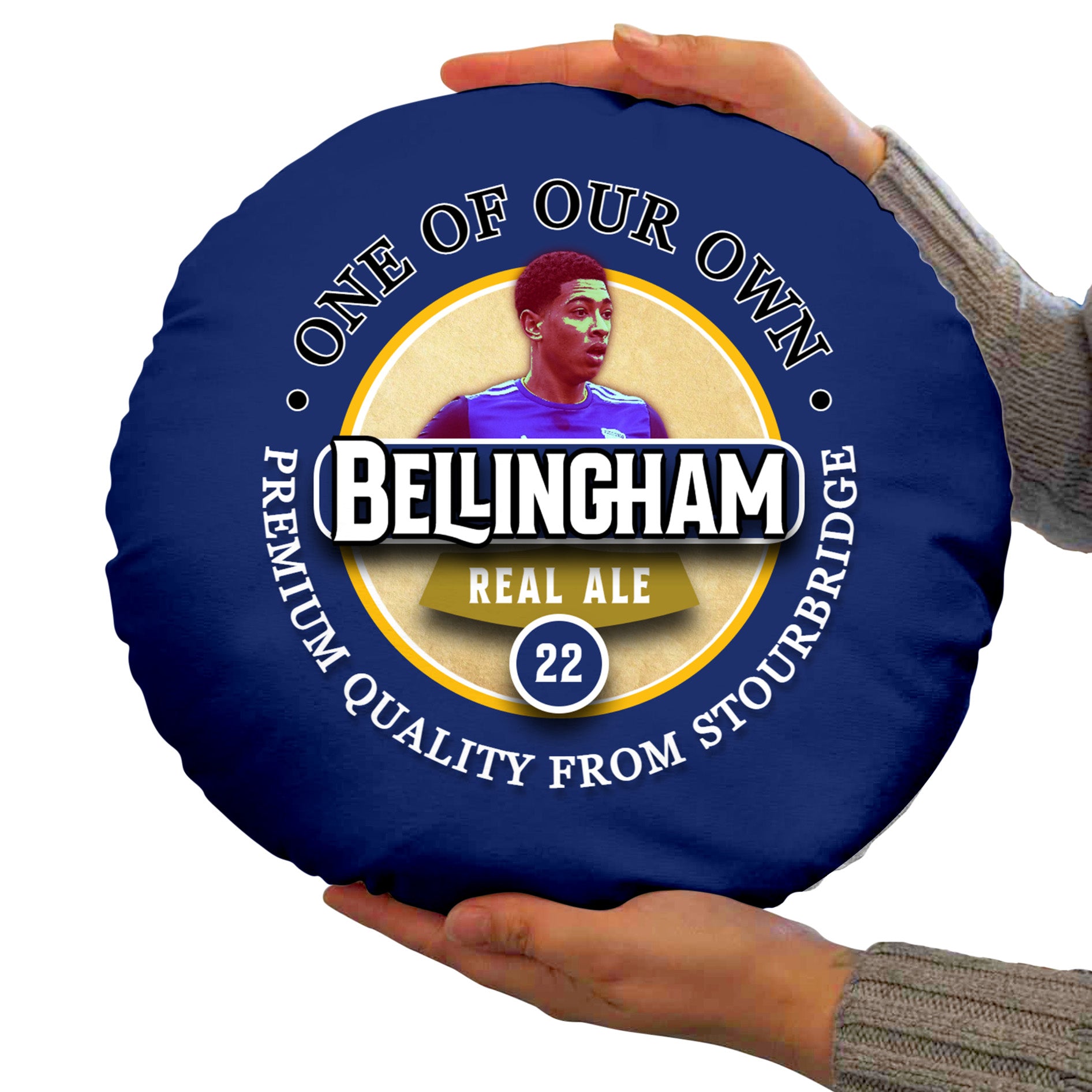 Birmingham Bellingham - Football Legends - Circle Cushion 14"