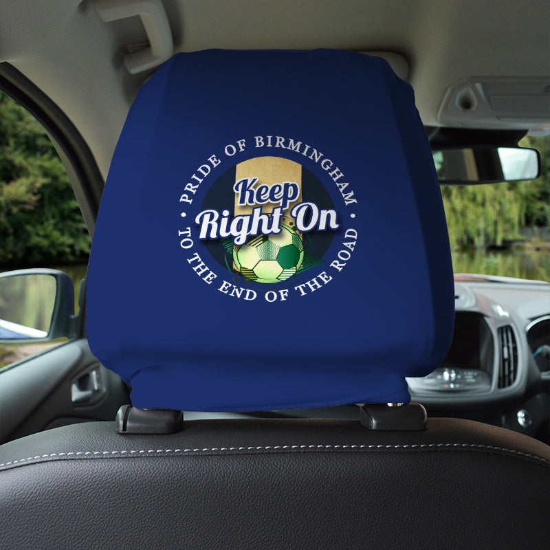 Birmingham Keep Right On - Football Legends - Headrest Cover