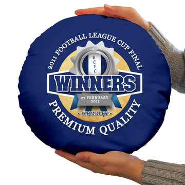 Birmingham League Cup - Football Legends - Circle Cushion 14"