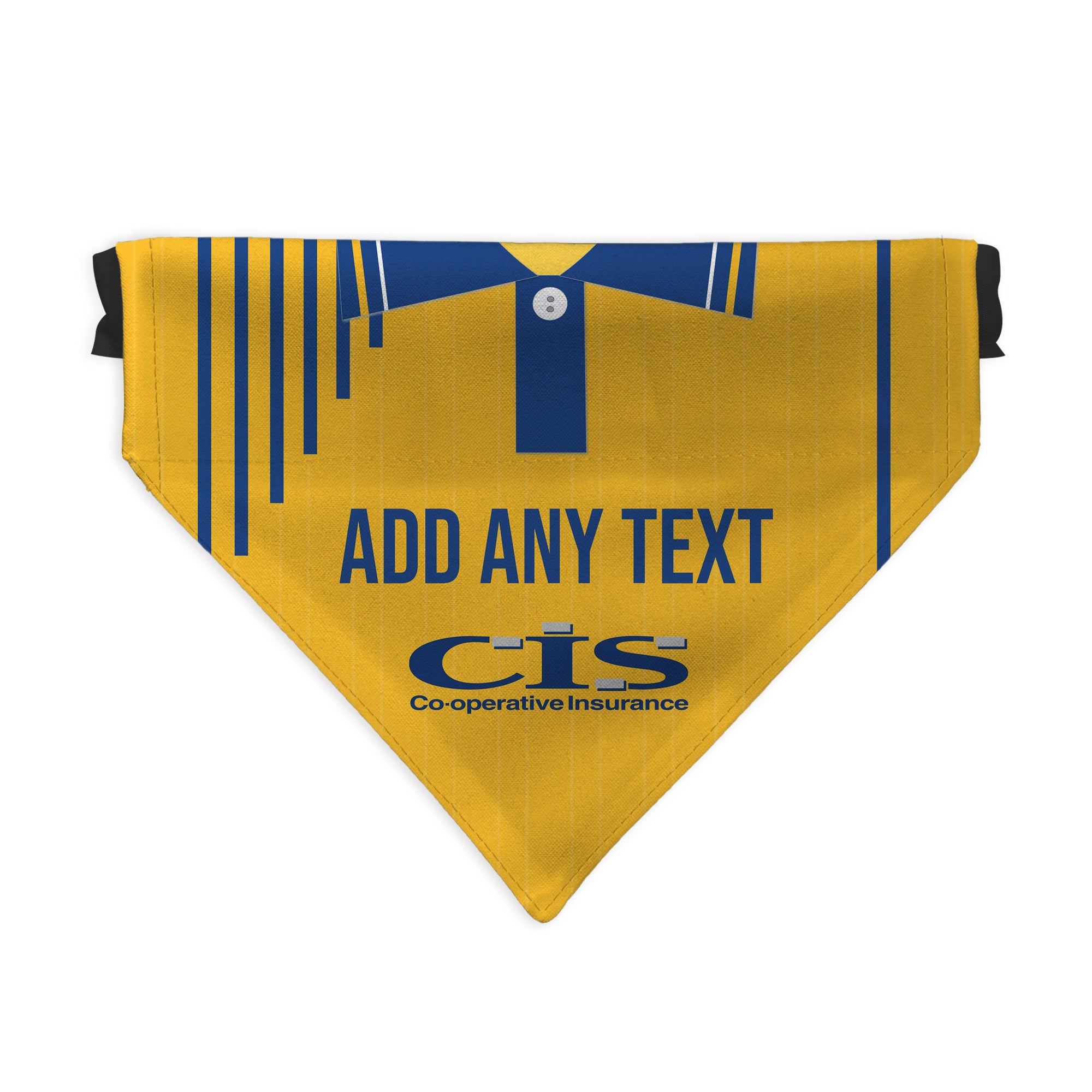 Blackburn 1990 Away Shirt - Personalised Pet Bandana - 4 Sizes