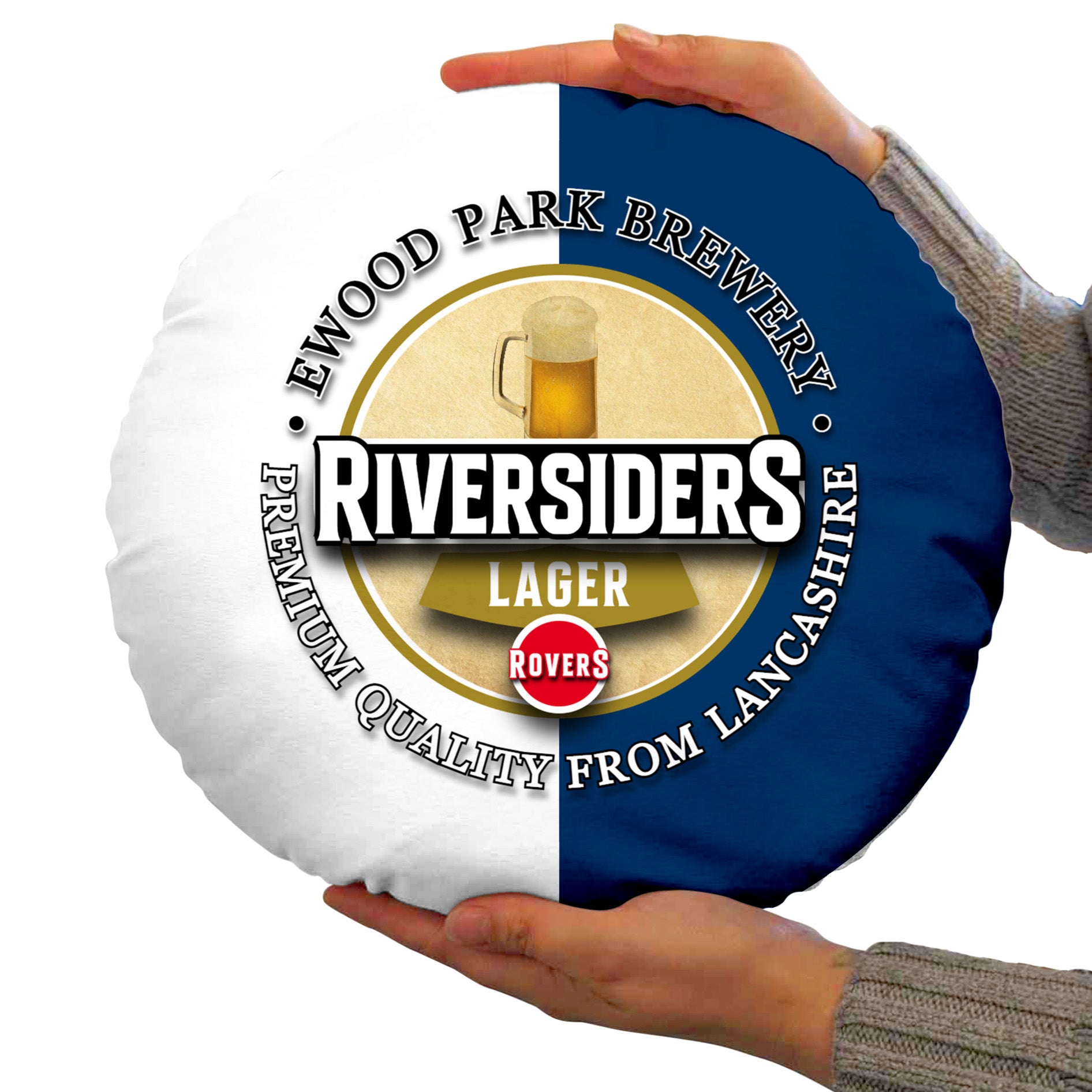 Blackburn Riversiders - Football Legends - Circle Cushion 14"