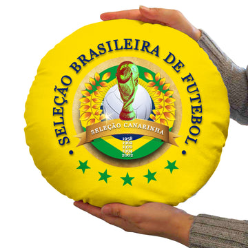 Brazil World Cup - Legend Collection - Circle Cushion 14