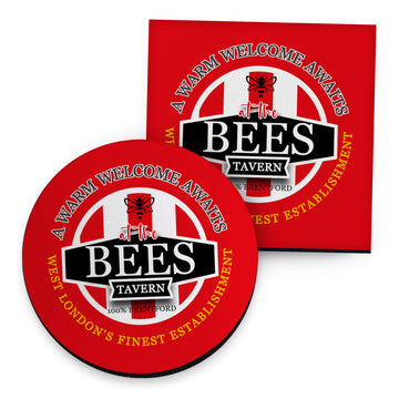 Brentford  Bees - Football Coaster - Square Or Circle