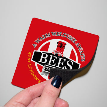 Brentford  Bees - Football Coaster - Square Or Circle