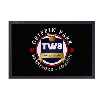 Brentford  Griffin Park  - Football Legends - Door Mat -60cm X 40cm