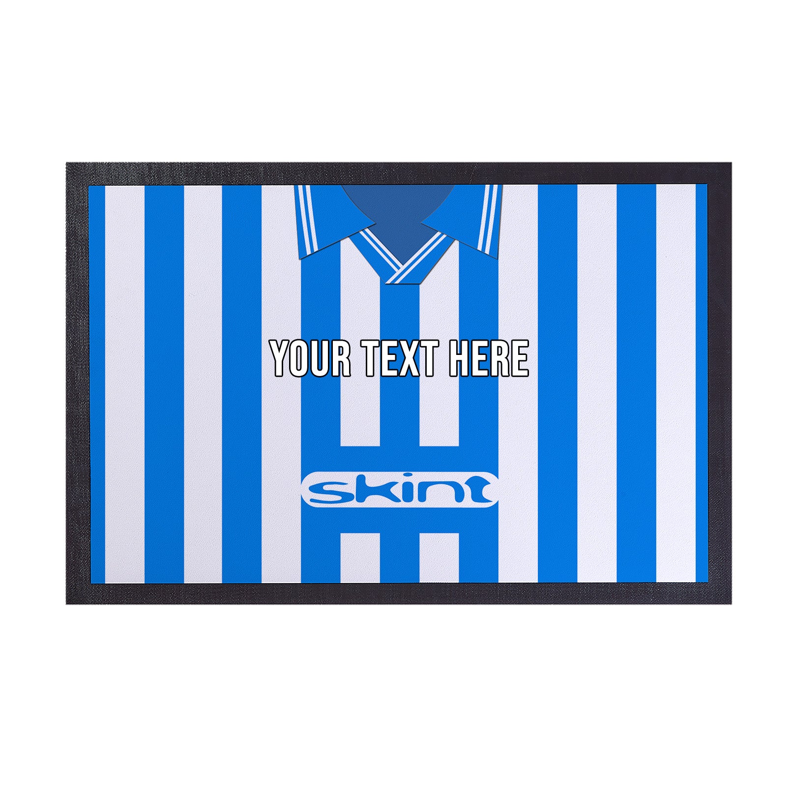 Brighton 1999 Home Shirt - Personalised Retro Door Mat - 60cm x 40cm