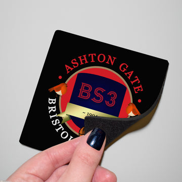 Bristol Aston Gate - Football Coaster - Square Or Circle