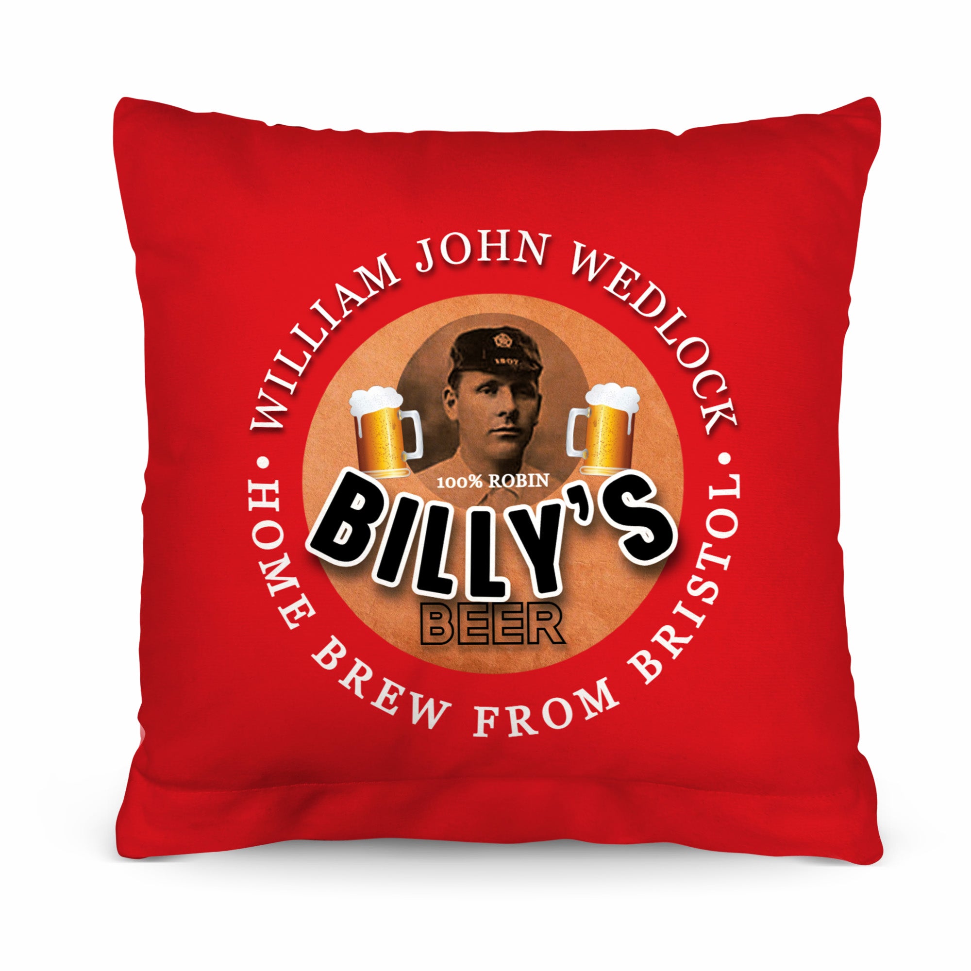 Bristol Wedlock - Football Legends - Cushion 10"