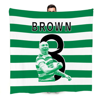 Celtic - Brown 8 - Fleece 150cm X 150cm