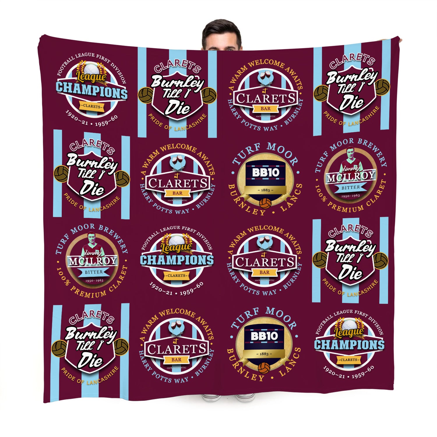 Burnley - Football Legends - Fleece