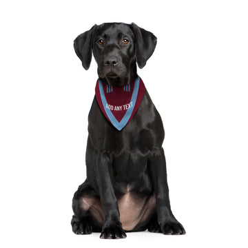 Burnley 1975 Home Shirt - Personalised Pet Bandana - 4 Sizes