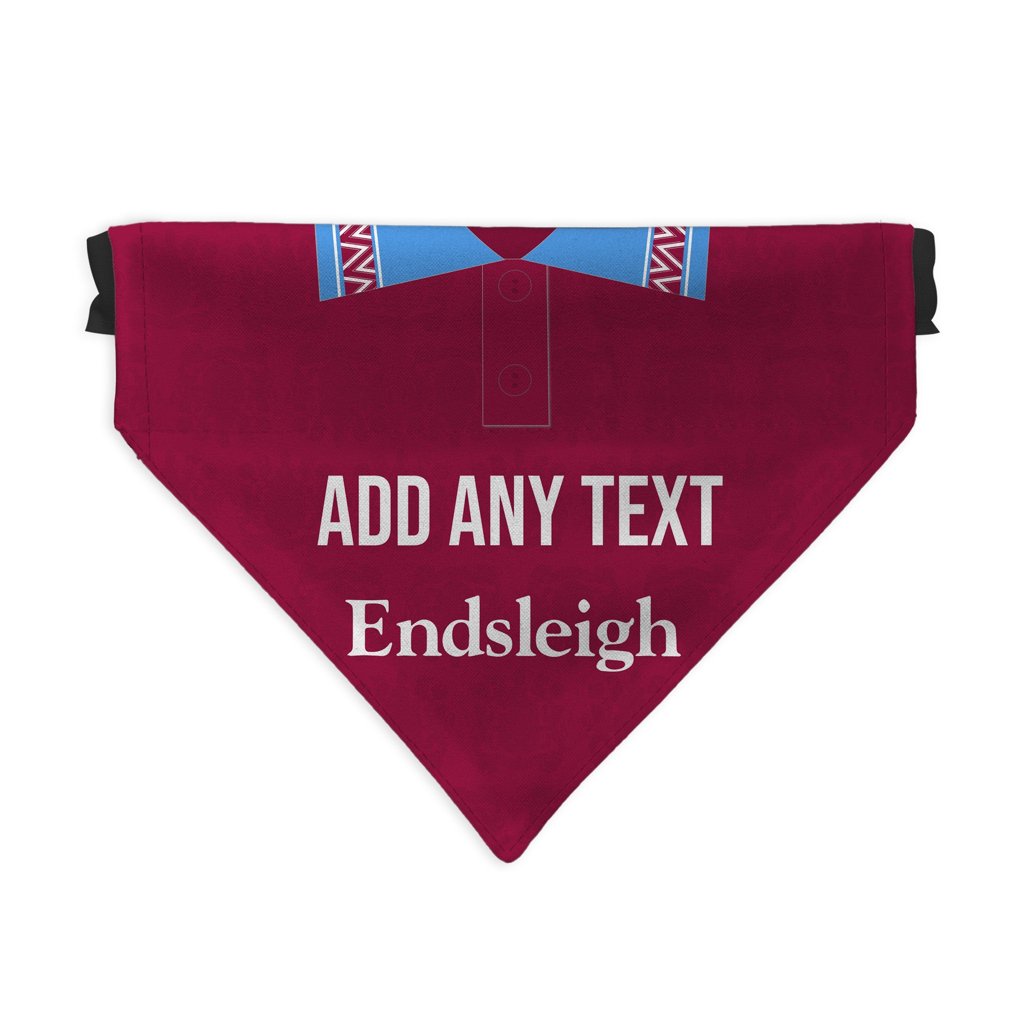 Burnley 1994 Home Shirt - Personalised Pet Bandana - 4 Sizes