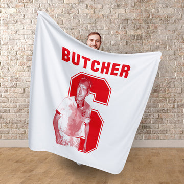 England - Butcher 6 - Fleece 150cm X 150cm