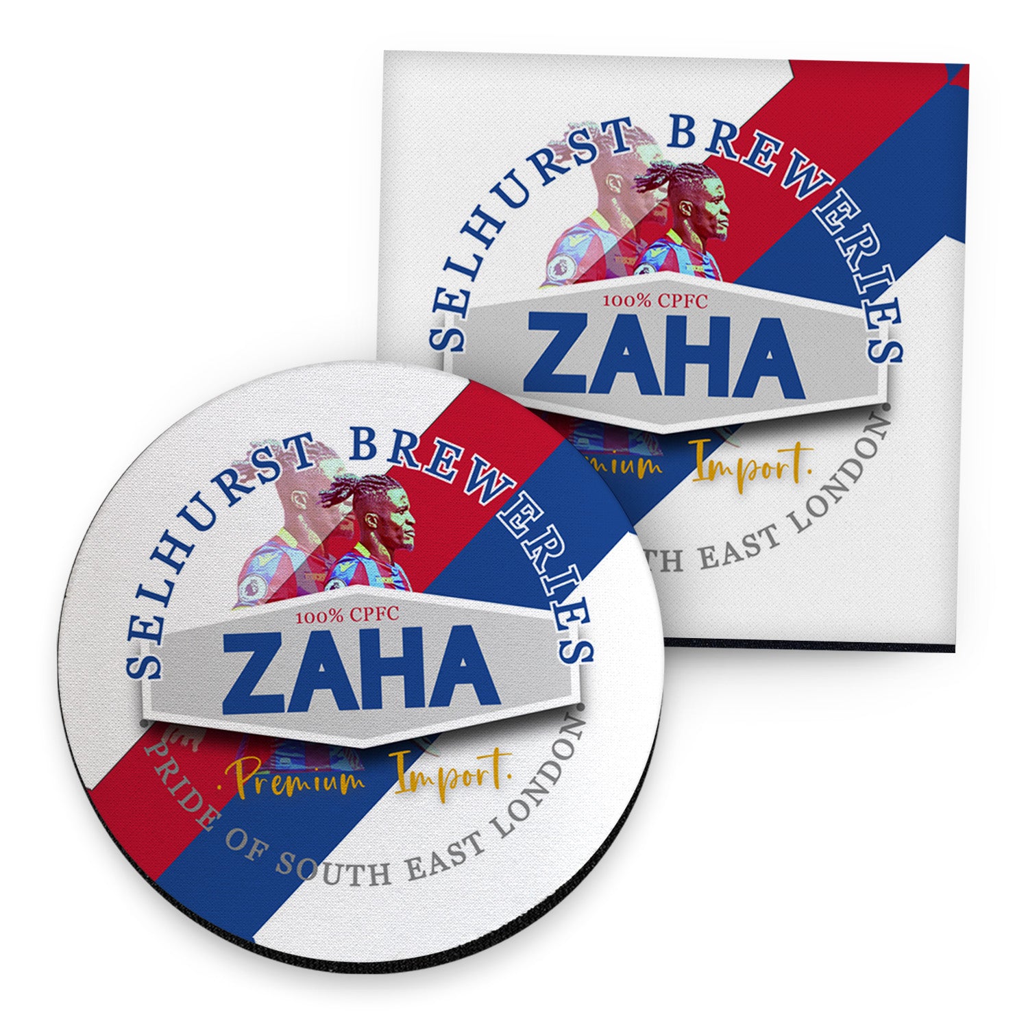 The Eagles Zaha - Football Coaster - Square Or Circle