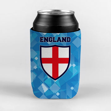 England 1990 Pattern - Drink Can Cooler