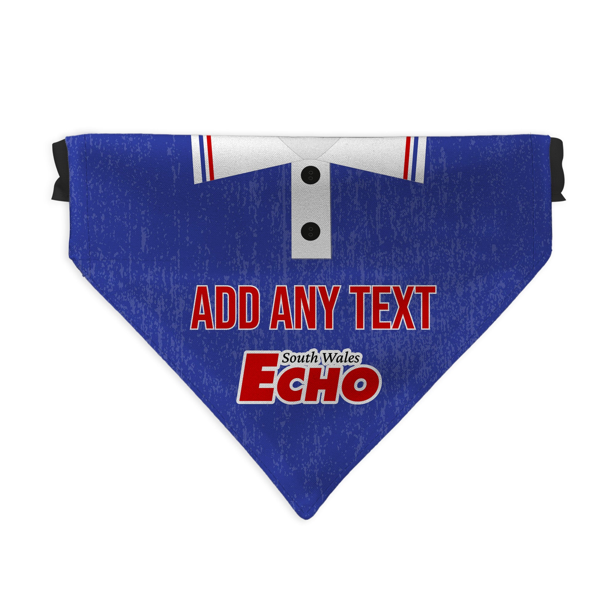 Cardiff 1992 Home Shirt - Personalised Pet Bandana - 4 Sizes