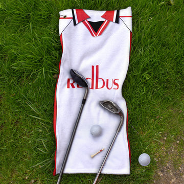 The Addicks 2000 Away Shirt - Retro Lightweight, Microfibre Golf Towel