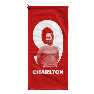 Manchester Red - Charlton 9 - Golf Towel