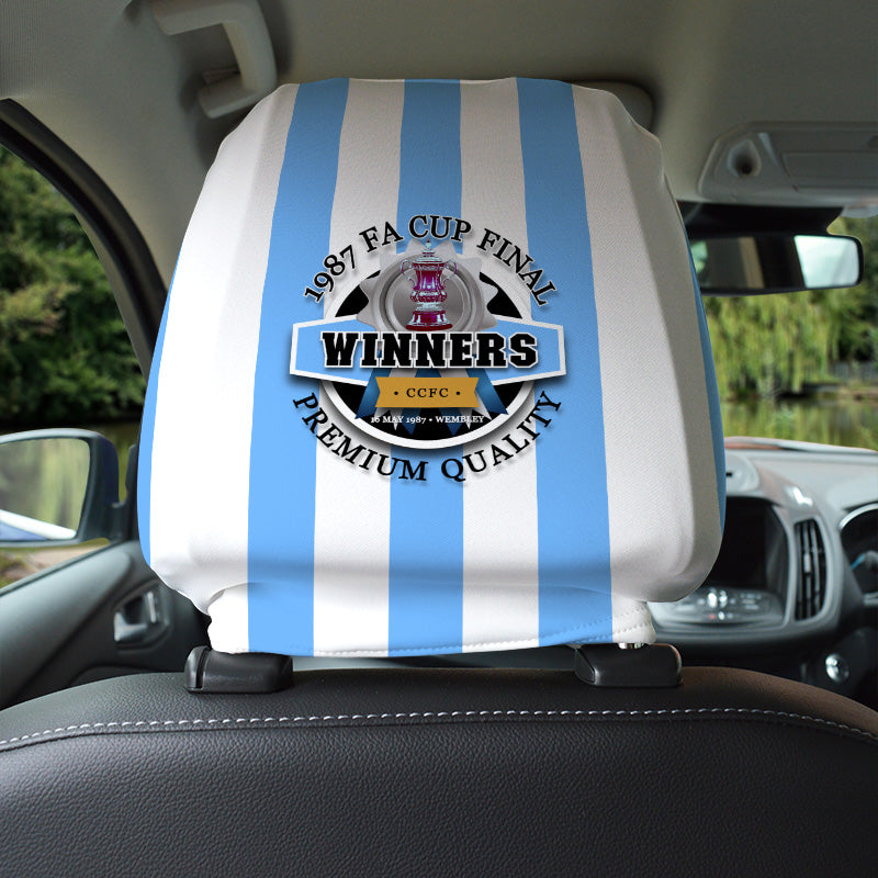 Coventry FA Cup - Football Legends - Headrest Cover