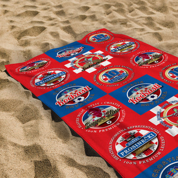 Croatia - Legend Collection - Beach Towel