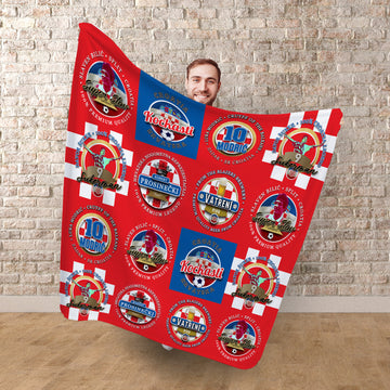 Croatia - Legend Collection - Fleece Blanket 150cm X 150cm