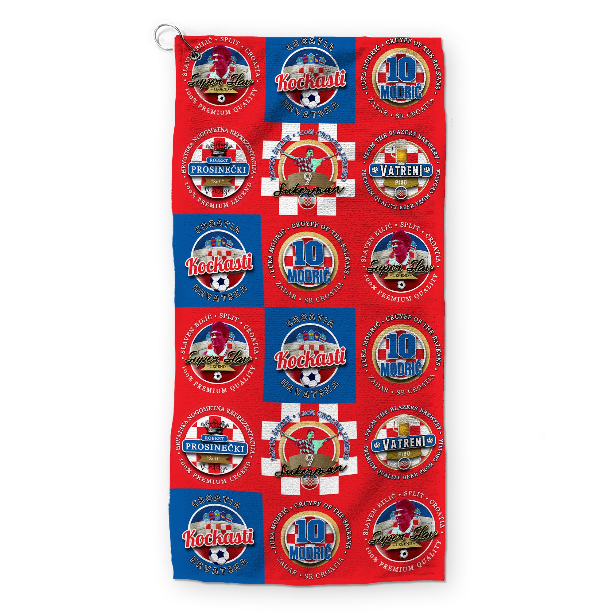 Croatia - Legend Collection - Golf Towel