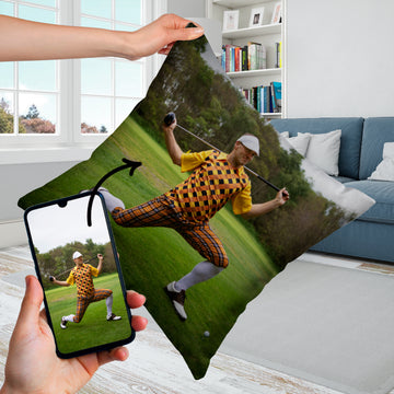 Upload Your Own Design - Football Cushion - 45cm x 45cm