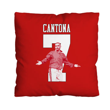 Manchester Red Cantona 7 - Cushion - Two Sizes