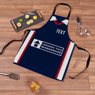 Dundee 1999 Home Shirt - Personalised Retro Football Novelty Water-Resistant, Lazer Cut (no fraying) Light Weight Adults Apron