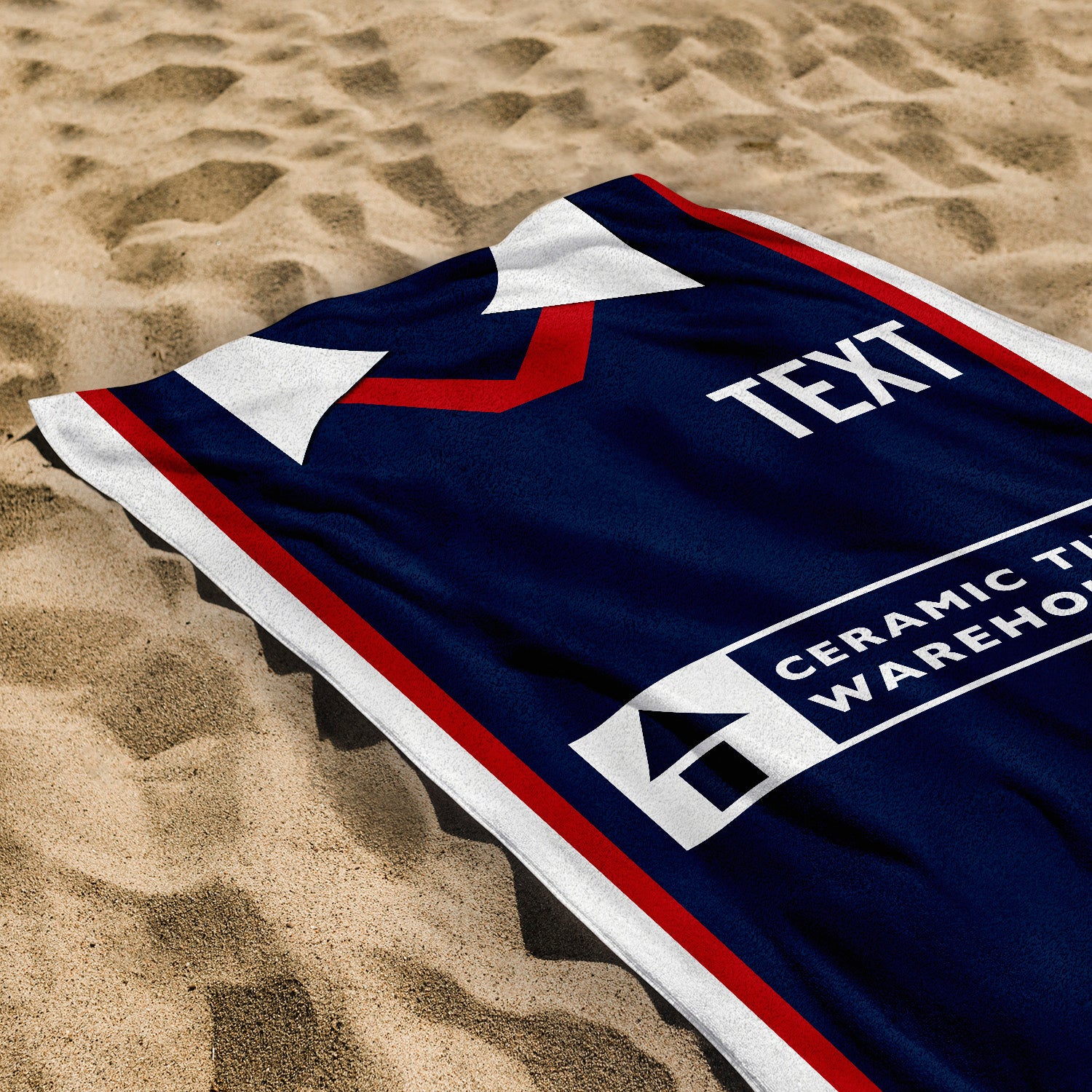 Dundee 1999 Home Shirt - Personalised Lightweight, Microfibre Retro Beach Towel - 150cm x 75cm