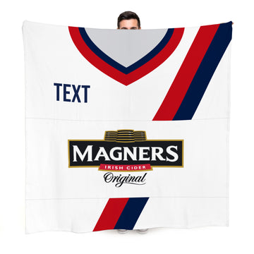 Dundee 2003 Away Shirt - Personalised Retro Fleece Blanket 150cm X 150cm