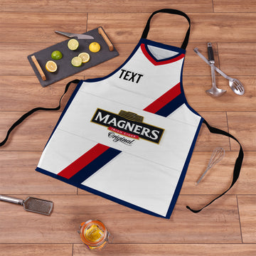 Dundee 2003 Away Shirt - Personalised Retro Football Novelty Water-Resistant, Lazer Cut (no fraying) Light Weight Adults Apron