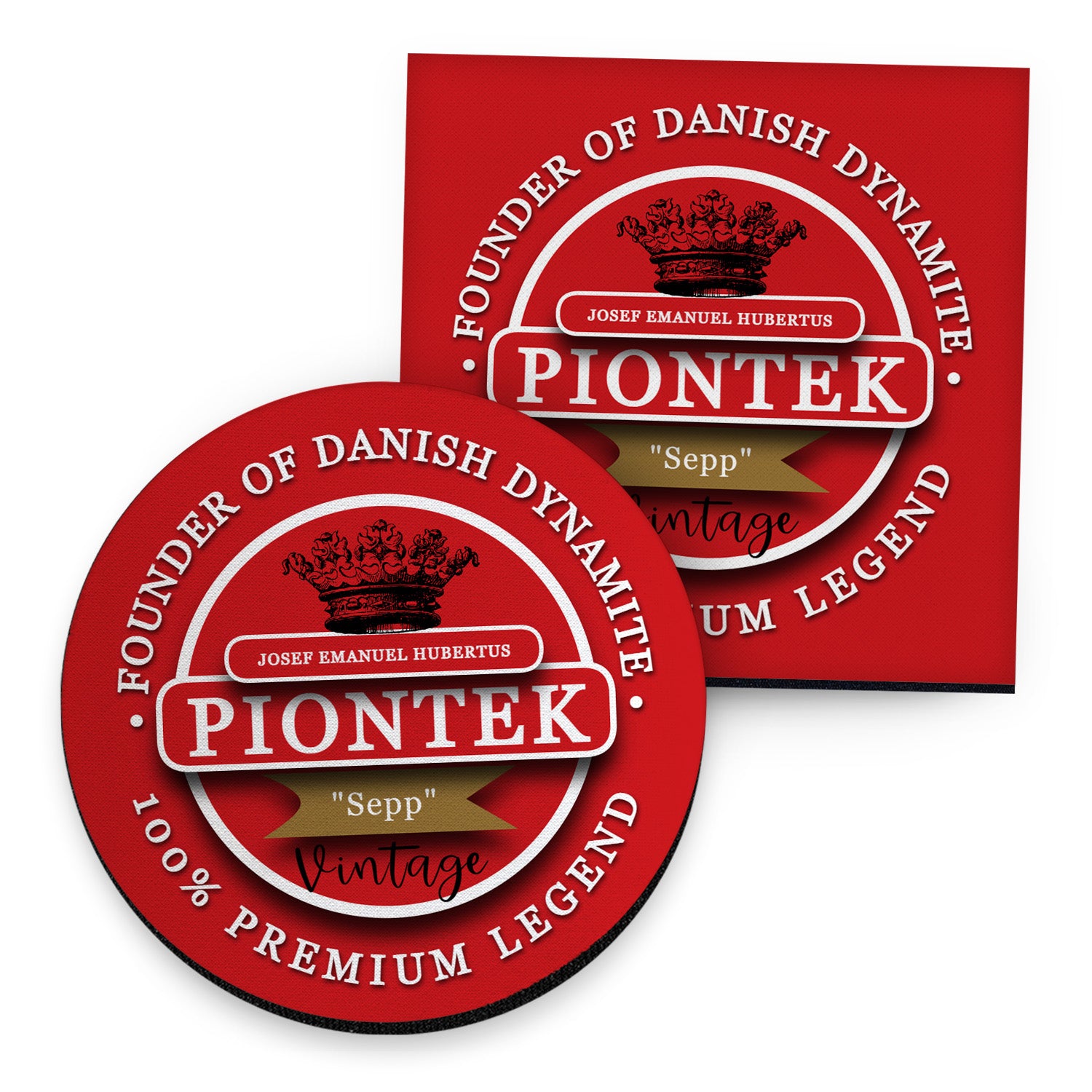 Denmark Piontek - Coaster - Circle or Square