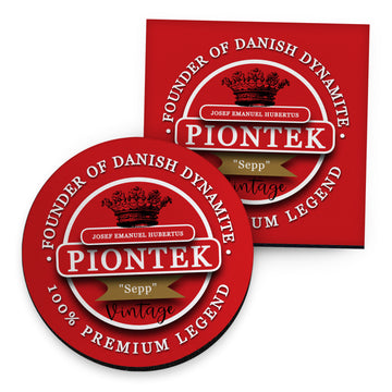 Denmark Piontek - Coaster - Circle or Square