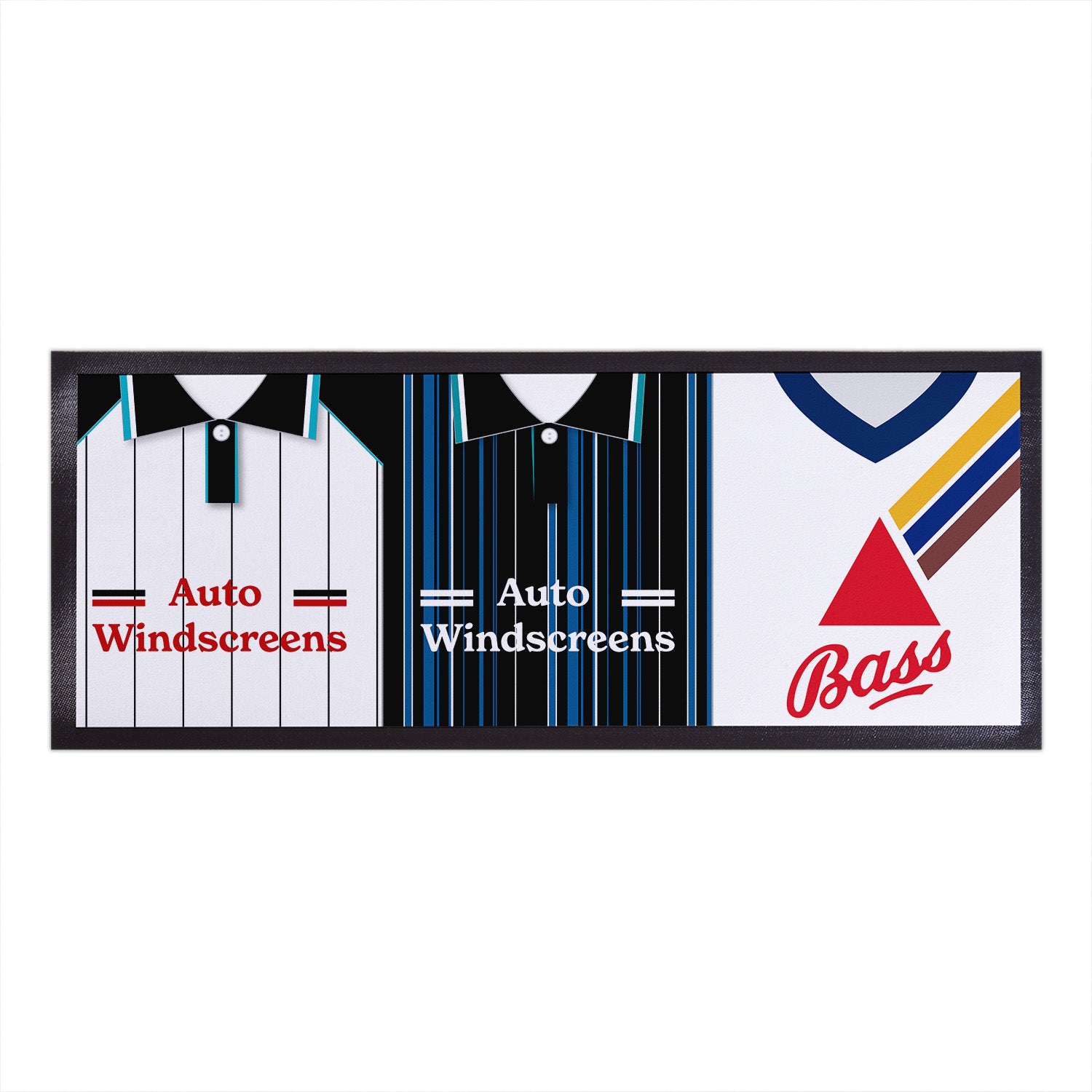 Derby Retro Football Shirts - Personalised Bar Runner