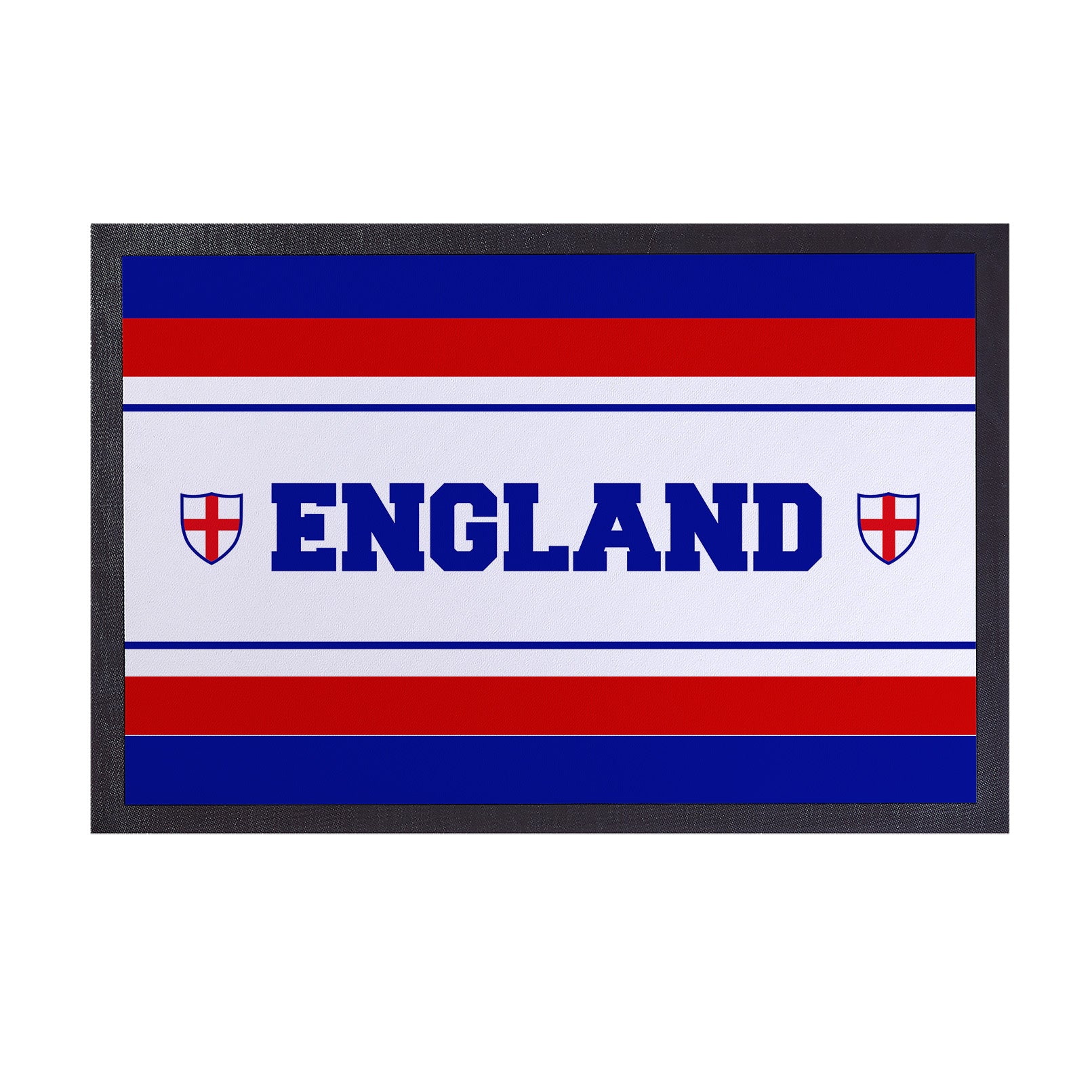 England Stripe -  Retro Door Mat - 60cm x 40cm