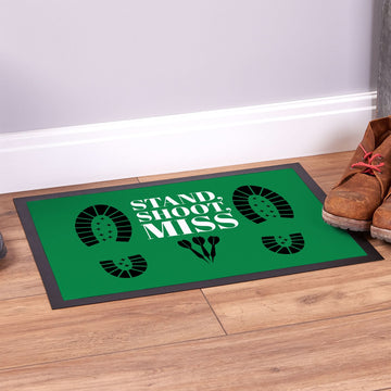 Stand Here Darts - Door Mat - 60cm x 40cm