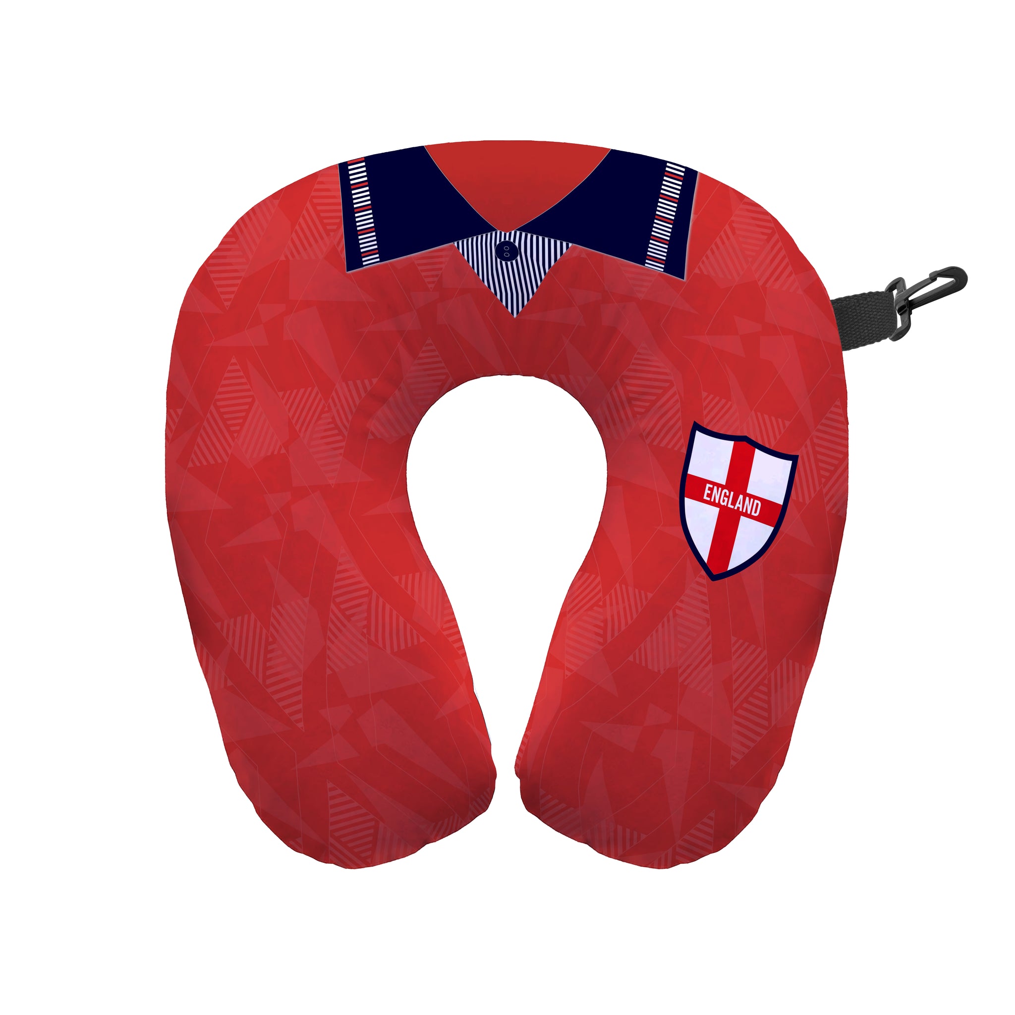 England - 1990 Away - Personalised Retro Shirt Travel Pillow