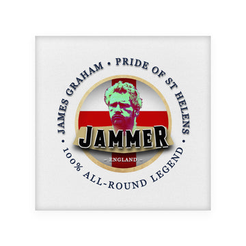 England Rugby League Jammer - Coaster - Circle or Square