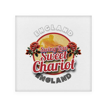 England Rugby Union Chariot - Coaster - Circle or Square