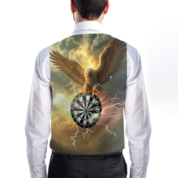 Darts Eagle - Novelty Costume Fancy Dress Waistcoat ( 4 sizes available )