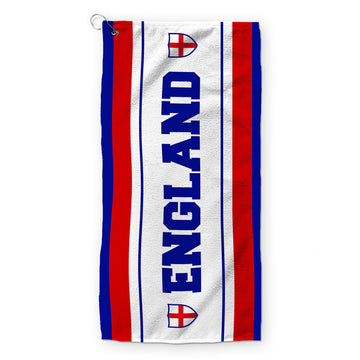 England Stripe - Euro's - Golf Towel