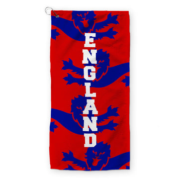 England Blue Lions - Euro's - Golf Towel