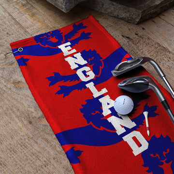 England Blue Lions - Euro's - Golf Towel