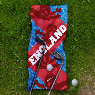 England Patchwork Lions - Euro's - Golf Towel