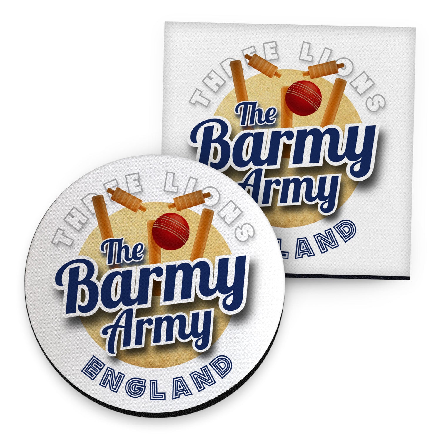 England Barmy Army - Coaster - Circle or Square