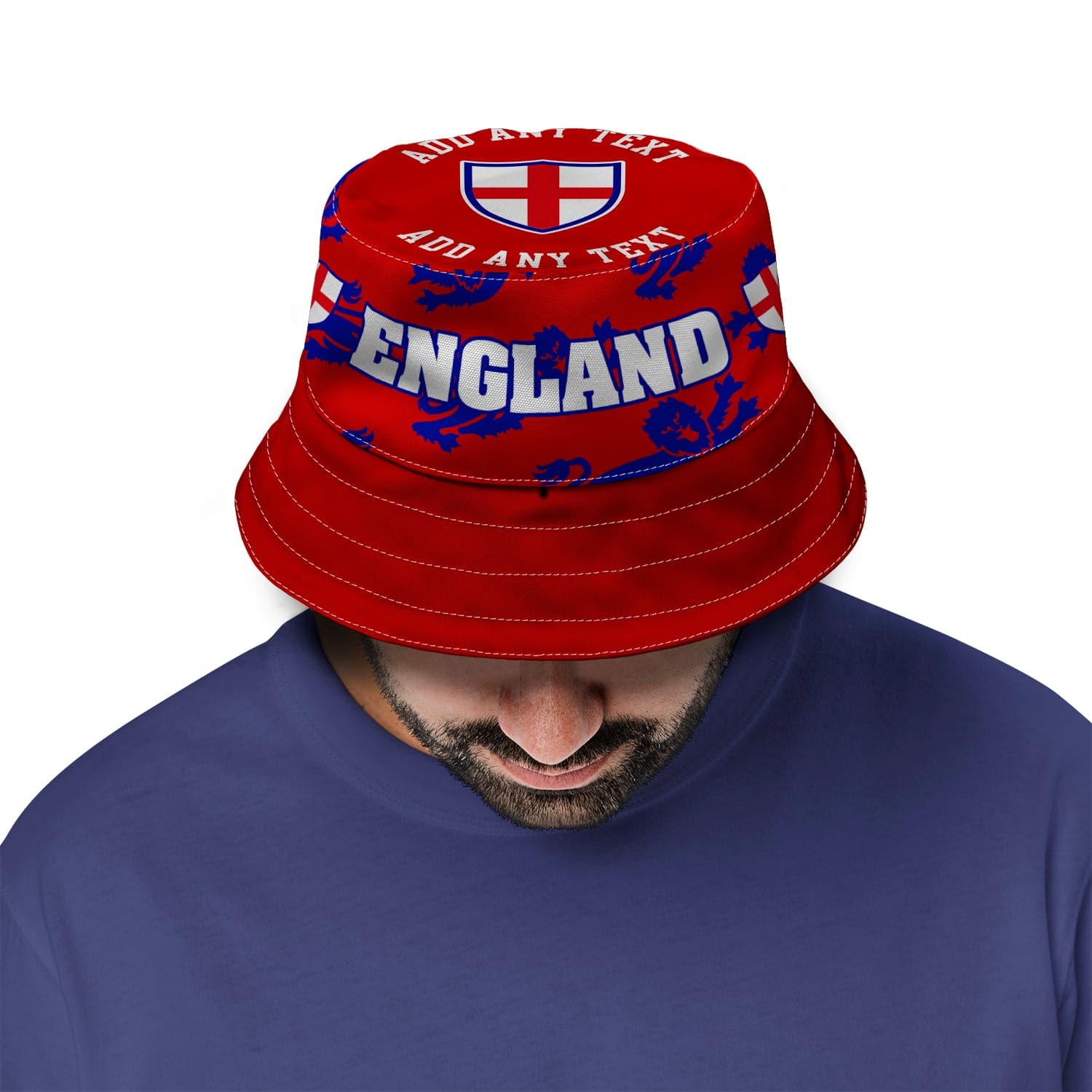 England Lions - Red Bucket Hat