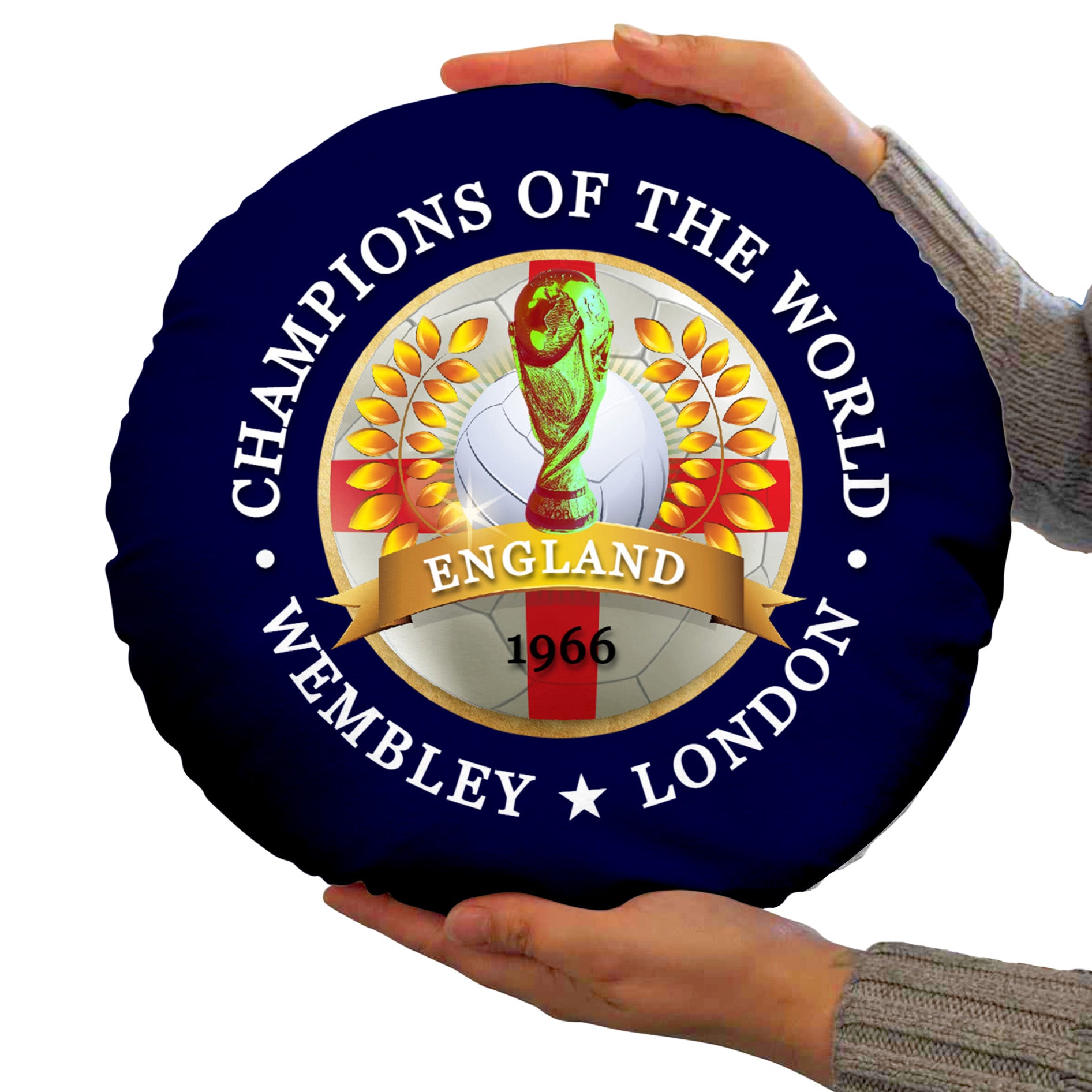 England World Cup  - Legend Collection - Circle Cushion 14"